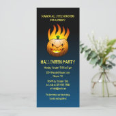 Pumpkins-Halloween-Party Einladung (Stehend Vorderseite)