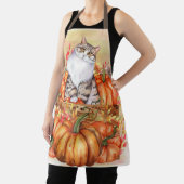 Pumpkins Herbst Ernte Katzenkatze Schürze (InSitu)