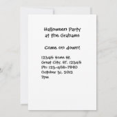 Pumpkins-Herbstbild Einladung (Rückseite)