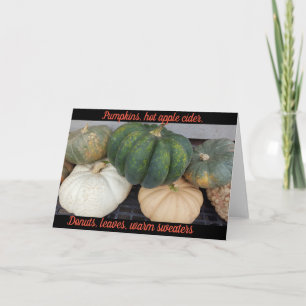 Pumpkins Herbstgrube Karte