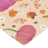 Pumpkins-Herbstlaub Kurzer Tischläufer (Ecke)