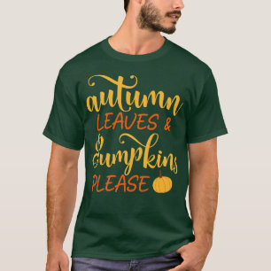 Pumpkins im Herbst Bitte T-Shirt