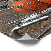 Pumpkins im Warenkorb Land Fall Poster (Ecke)