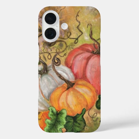 Pumpkins iPhone Case Art Zeichnend (Rückseite)
