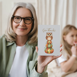 Pumpkins-Karte für Whimsikkins und Patchwork Feiertagskarte