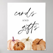 Pumpkins Karten und Geschenkzeichen Poster (Vorne)