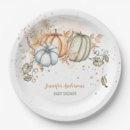Pumpkins Kinderdusche Pappteller