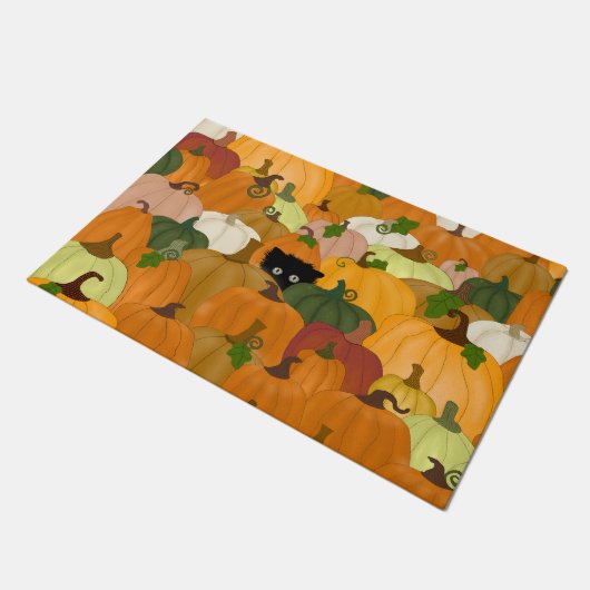 Pumpkins Large Doormat Fußmatte (Schrägansicht)