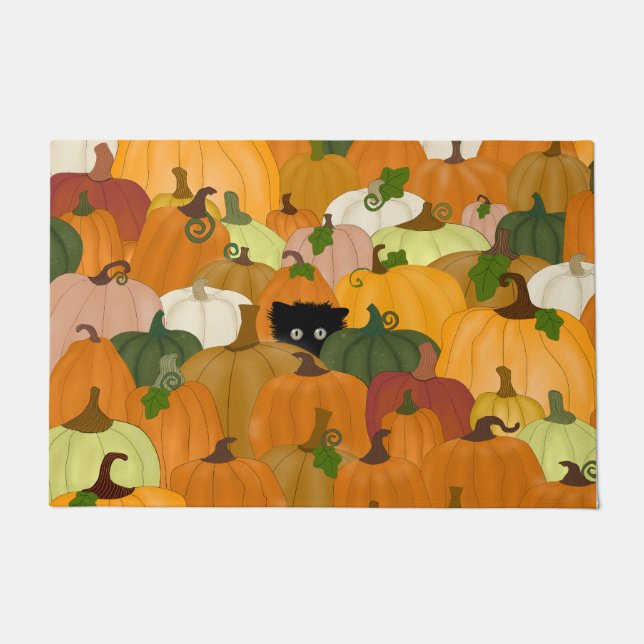 Pumpkins Large Doormat Fußmatte (Vorderseite)