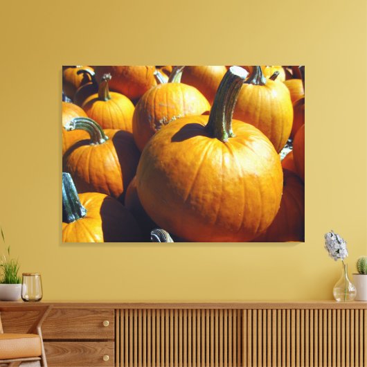 Pumpkins-Leinwand Leinwanddruck (Insitu (Wohnzimmer))