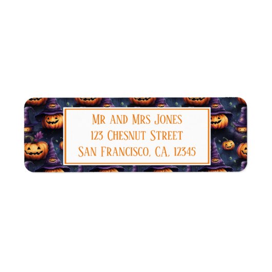 Pumpkins Magic Hats Halloween (Vorne)