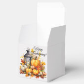 Pumpkins Maple Tree Blätter Lampe Erntedank Geschenkschachtel (Geöffnet)