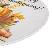 Pumpkins Maple Tree Blätter Lampe Erntedank Schneidebrett (Ecke)