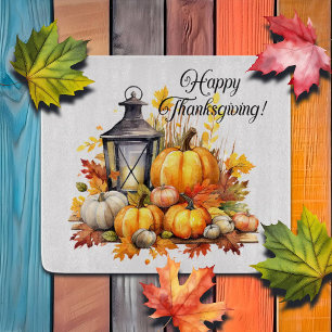 Pumpkins Maple Tree Blätter Lampe Erntedank Schneidebrett