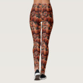 Pumpkins Nahtlose Leggings (Rückseite)