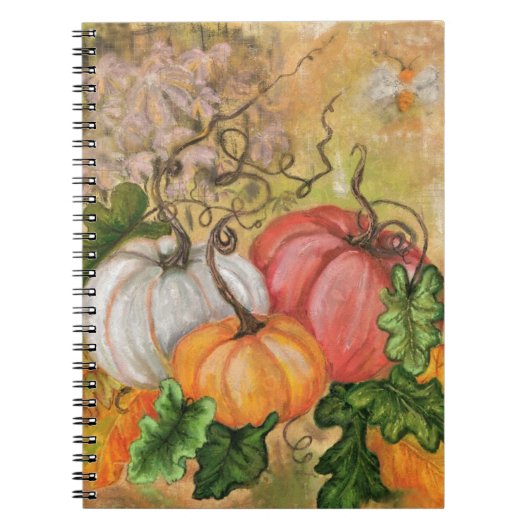 Pumpkins-Notebook Notizblock (Vorderseite)