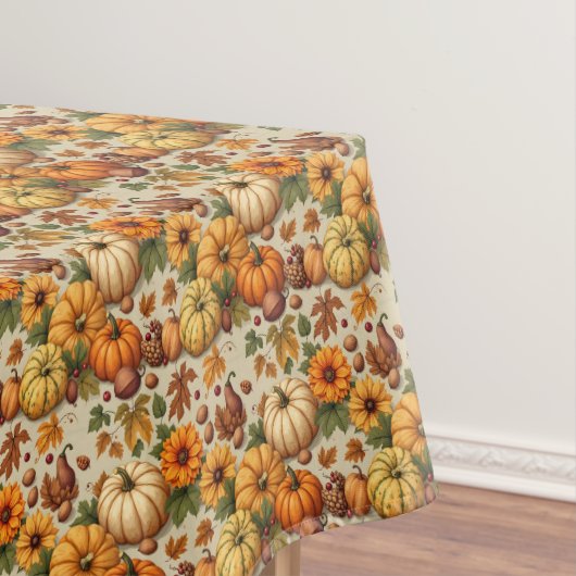 Pumpkins Obst und Blume Tischdecke (Beispiel)