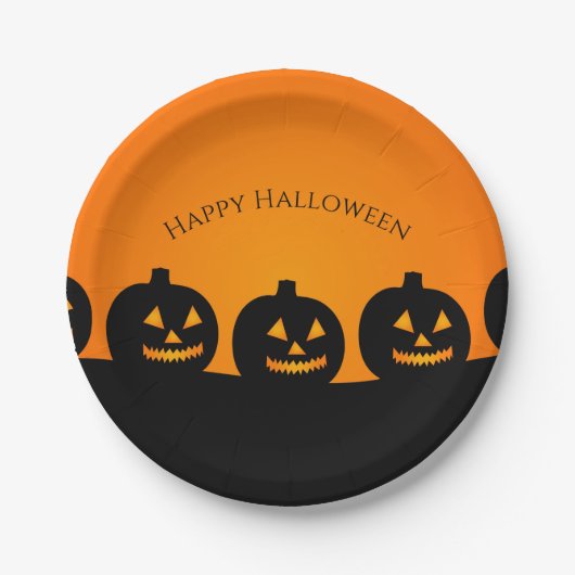 Pumpkins Paper Teller (Vorderseite)