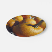 Pumpkins Paper Teller - 7 Zoll (Schrägansicht)
