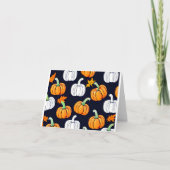Pumpkins Pattern Karte (Vorderseite)