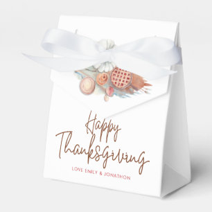 Pumpkins Pies Food Script Namen glücklich Thanksgi Geschenkschachtel