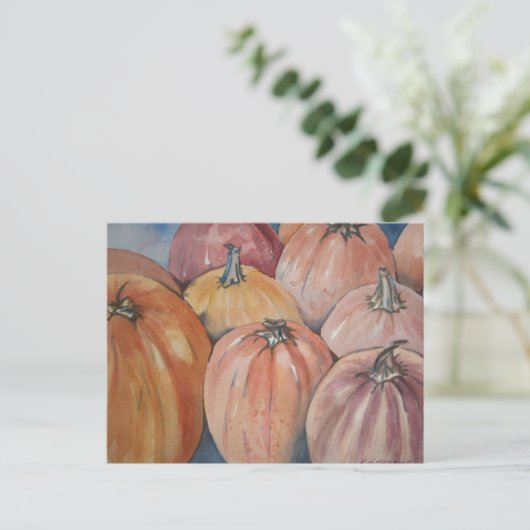 Pumpkins Postkarte (Stehend Vorderseite)