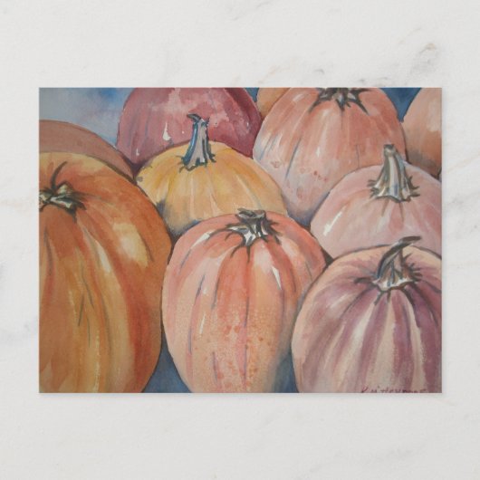 Pumpkins Postkarte (Vorderseite)