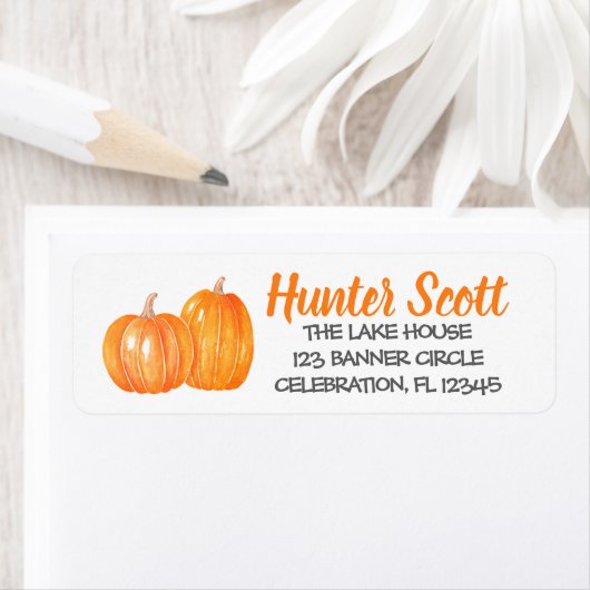 Pumpkins Pumpkin Patch - Rücksendeadresse (Insitu)