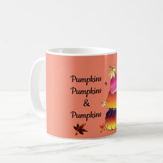 Pumpkins & Pumpkins Dazzling Kaffeetasse (Vorderseite Links)