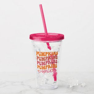 Pumpkins Pumpkins Pumpkins Pumpkins Gewürze Acryltrinkbecher