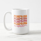 Pumpkins Pumpkins Pumpkins Pumpkins Gewürze Kaffeetasse (Links)
