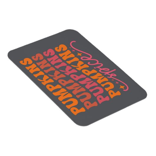 Pumpkins Pumpkins Pumpkins Pumpkins Gewürze Magnet (Rechte Seite)