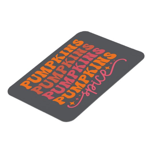 Pumpkins Pumpkins Pumpkins Pumpkins Gewürze Magnet (Linke Seite)