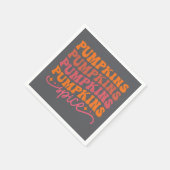 Pumpkins Pumpkins Pumpkins Pumpkins Gewürze Serviette (Ecke)