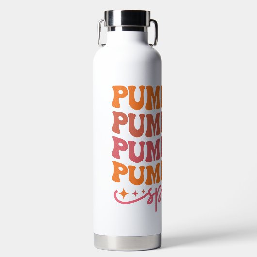 Pumpkins Pumpkins Pumpkins Pumpkins Gewürze Trinkflasche (Vorderseite)