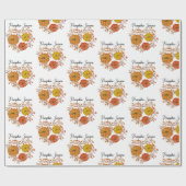 Pumpkins-Saison Geschenkpapier (Flach)