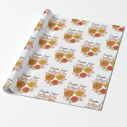 Pumpkins-Saison Geschenkpapier (Ungerollt)
