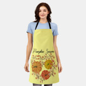 Pumpkins-Saison Schürze (Getragen)