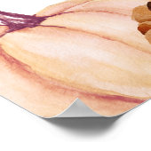 Pumpkins Seekartenschaum Poster (Ecke)