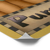 Pumpkins Signieren/Drucken Poster (Ecke)