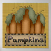 Pumpkins Signieren/Drucken Poster (Vorne)