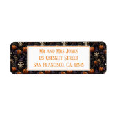 Pumpkins Skulls Blume Halloween (Vorne)