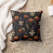 Pumpkins Skulls Blume Halloween