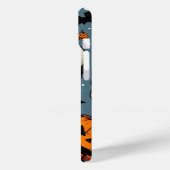 Pumpkins & Skulls Case-Mate iPhone Hülle (Rückseite / Links)