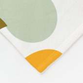 Pumpkins-Sortenmuster Fleecedecke (Ecke)