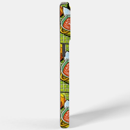 Pumpkins & Soup Muster HerbstHalloween Case-Mate iPhone Hülle (Rückseite / Rechts)