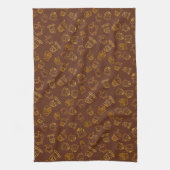 Pumpkins Spice Baker Geschirrtuch (Vertikal)