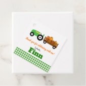 Pumpkins Truck Pumpkin Patch - Grüner Traktor Geschenkanhänger (Beispiel)