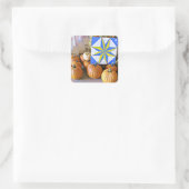 Pumpkins und Autumn Quilt Halloween Stickers (Tasche)