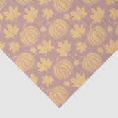 Pumpkins und Blätter Herbst Seidenpapier (Ausschnitt)